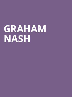 Graham Nash, Hoyt Sherman Auditorium, Des Moines