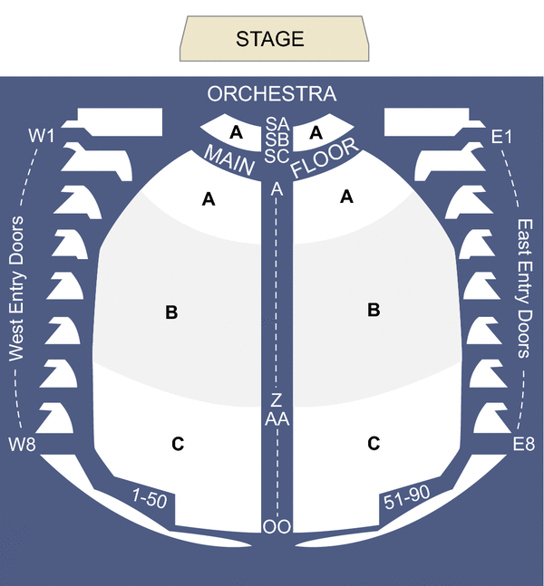Des Moines Civic Center Seating Chart