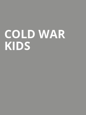 Cold War Kids, Val Air Ballroom, Des Moines