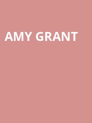 Amy Grant, Hoyt Sherman Auditorium, Des Moines