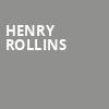 Henry Rollins, Hoyt Sherman Auditorium, Des Moines